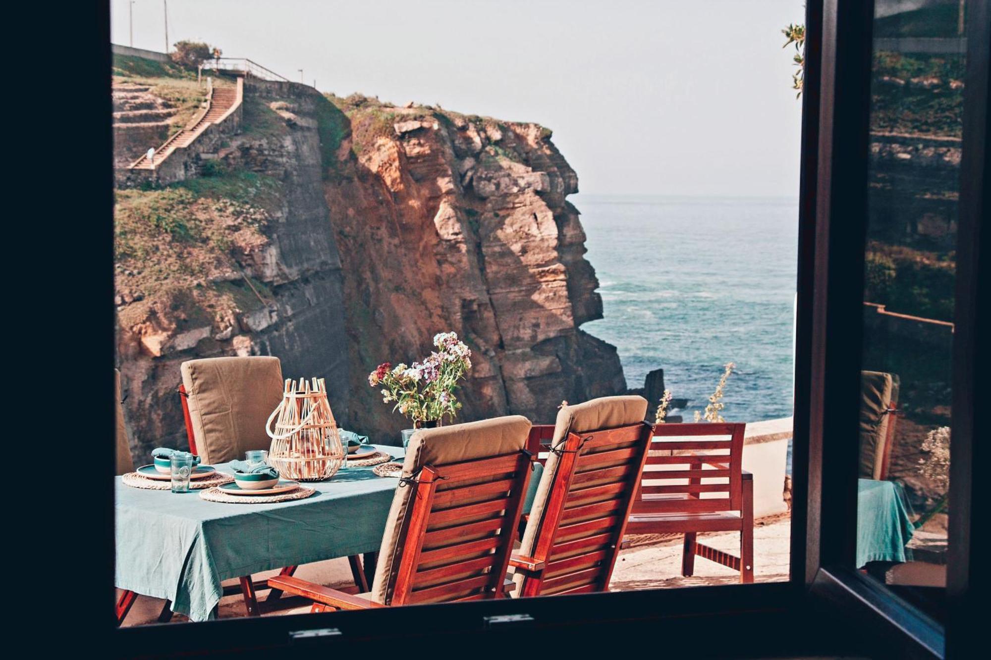 Um Lugar Ao Sol Beach House Azenhas Do Mar Sintra Kültér fotó
